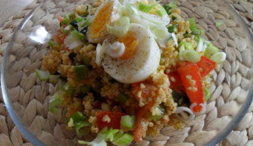Tabouleh s vejcem Tabouleh s vejcem